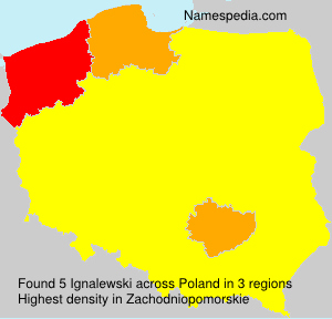 Surname Ignalewski in Poland Surname Ignalewski in Poland