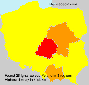 Surname Ignar in Poland Surname Ignar in Poland