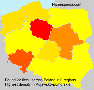 Surname Ilecki in Poland Surname Ilecki in Poland