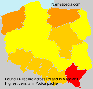 Surname Ileczko in Poland Surname Ileczko in Poland