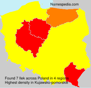 Surname Ilek in Poland Surname Ilek in Poland