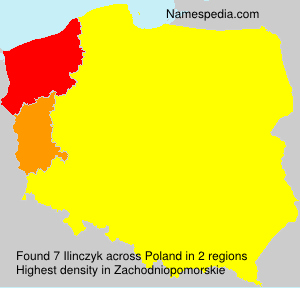 Surname Ilinczyk in Poland Surname Ilinczyk in Poland