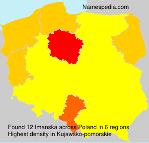 Surname Imanska in Poland Surname Imanska in Poland
