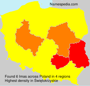 Surname Imas in Poland Surname Imas in Poland