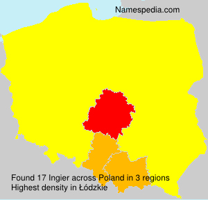 Surname Ingier in Poland Surname Ingier in Poland