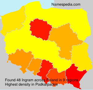 Surname Ingram in Poland Surname Ingram in Poland