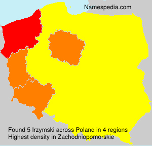 Surname Irzymski in Poland Surname Irzymski in Poland