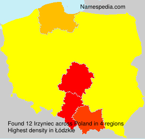 Surname Irzyniec in Poland Surname Irzyniec in Poland