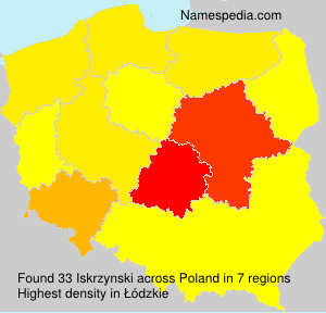 Surname Iskrzynski in Poland Surname Iskrzynski in Poland