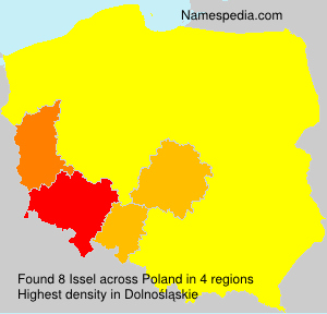 Surname Issel in Poland Surname Issel in Poland