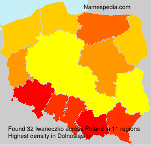 Surname Iwaneczko in Poland Surname Iwaneczko in Poland