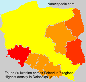Surname Iwanina in Poland Surname Iwanina in Poland