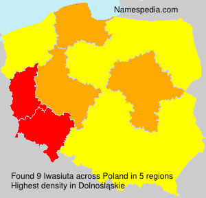 Surname Iwasiuta in Poland Surname Iwasiuta in Poland
