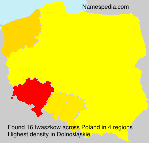 Surname Iwaszkow in Poland Surname Iwaszkow in Poland