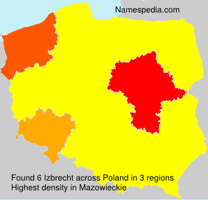Surname Izbrecht in Poland Surname Izbrecht in Poland