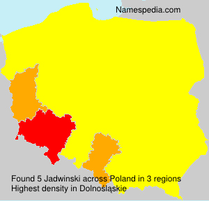 Surname Jadwinski in Poland Surname Jadwinski in Poland