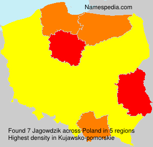 Surname Jagowdzik in Poland Surname Jagowdzik in Poland