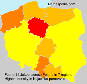 Surname Jakobi in Poland Surname Jakobi in Poland