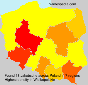 Surname Jakobsche in Poland Surname Jakobsche in Poland
