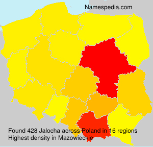 Surname Jalocha in Poland Surname Jalocha in Poland