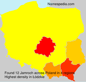 Surname Jamroch in Poland Surname Jamroch in Poland