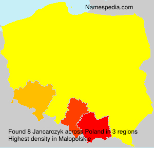 Surname Jancarczyk in Poland Surname Jancarczyk in Poland