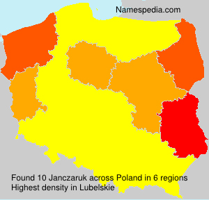 Surname Janczaruk in Poland Surname Janczaruk in Poland