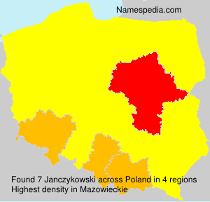 Surname Janczykowski in Poland Surname Janczykowski in Poland