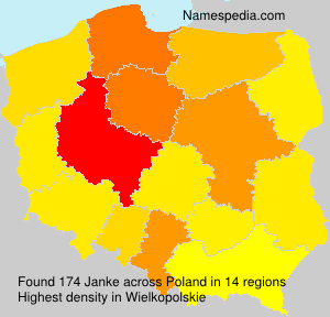 Surname Janke in Poland Surname Janke in Poland