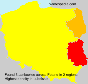 Surname Jankowiec in Poland Surname Jankowiec in Poland