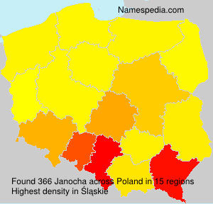 Surname Janocha in Poland Surname Janocha in Poland