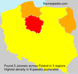 Surname Janowic in Poland Surname Janowic in Poland