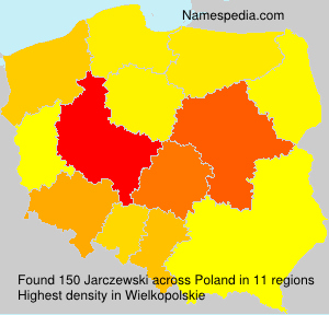 Surname Jarczewski in Poland Surname Jarczewski in Poland