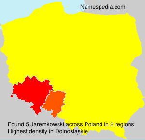 Surname Jaremkowski in Poland Surname Jaremkowski in Poland