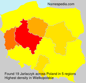 Surname Jarlaczyk in Poland Surname Jarlaczyk in Poland