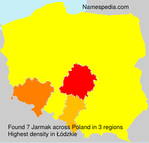 Surname Jarmak in Poland Surname Jarmak in Poland