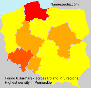 Surname Jarmarek in Poland Surname Jarmarek in Poland