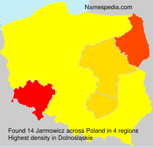 Surname Jarmowicz in Poland Surname Jarmowicz in Poland