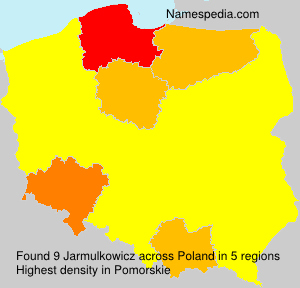 Surname Jarmulkowicz in Poland Surname Jarmulkowicz in Poland
