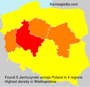 Surname Jarmuzynski in Poland Surname Jarmuzynski in Poland