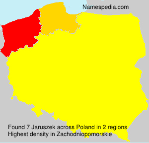 Surname Jaruszek in Poland Surname Jaruszek in Poland