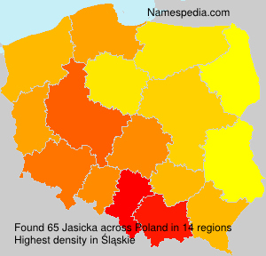 Surname Jasicka in Poland Surname Jasicka in Poland