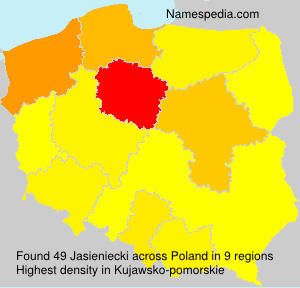 Surname Jasieniecki in Poland Surname Jasieniecki in Poland