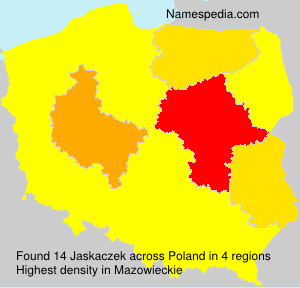 Surname Jaskaczek in Poland Surname Jaskaczek in Poland