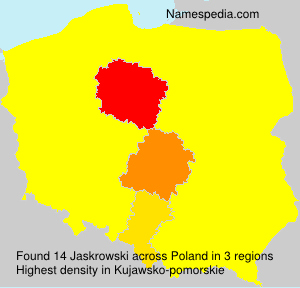 Surname Jaskrowski in Poland Surname Jaskrowski in Poland