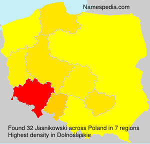 Surname Jasnikowski in Poland Surname Jasnikowski in Poland