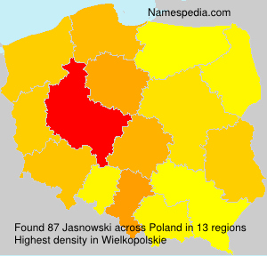 Surname Jasnowski in Poland Surname Jasnowski in Poland