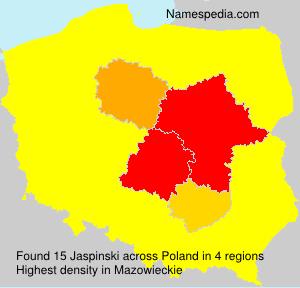 Surname Jaspinski in Poland Surname Jaspinski in Poland