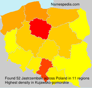 Surname Jastrzembski in Poland Surname Jastrzembski in Poland