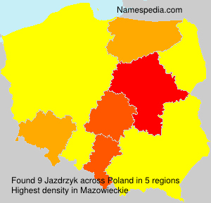 Surname Jazdrzyk in Poland Surname Jazdrzyk in Poland